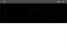 Tablet Screenshot of hauntedattraction.com